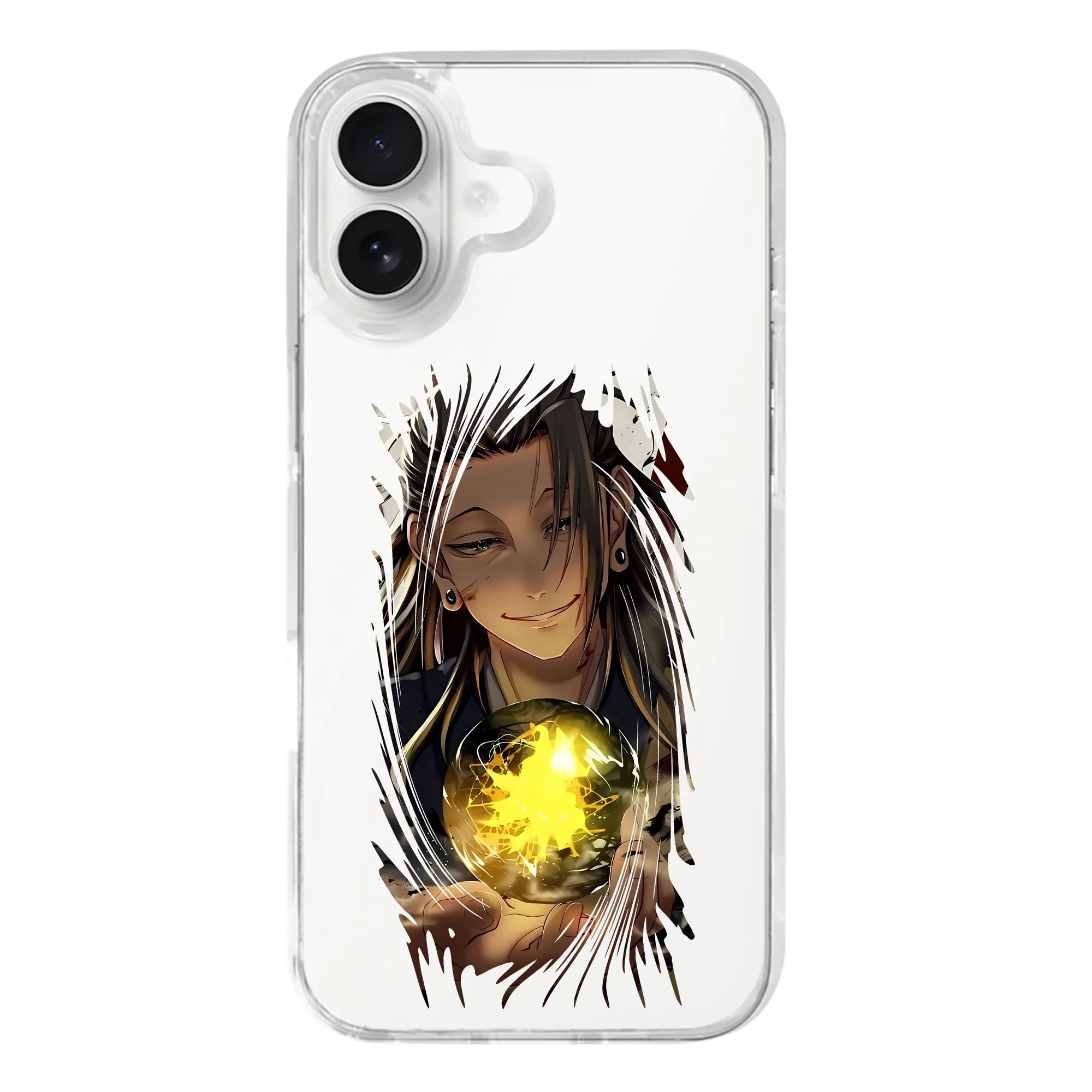 呪術廻戦 グッズ,夏油 傑 - iPhone 17シリーズ 透明スマホケース – 薄型・耐衝撃・精密フィット保護カバー